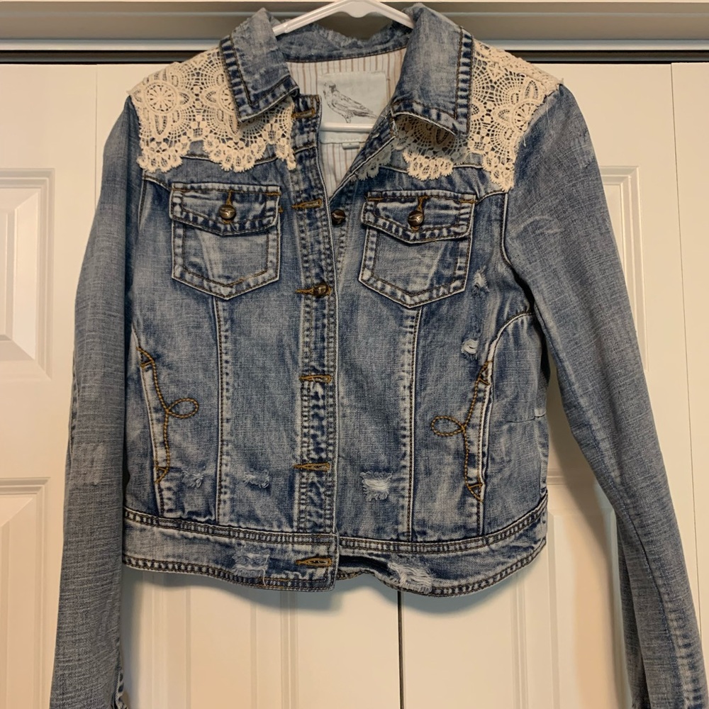 Buckle Brand - Distressed Jean Jacket